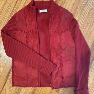 LEATHER SWEATER WEATHER 🍂